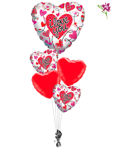 Globos San Valentín – FLORERIA BAHIA